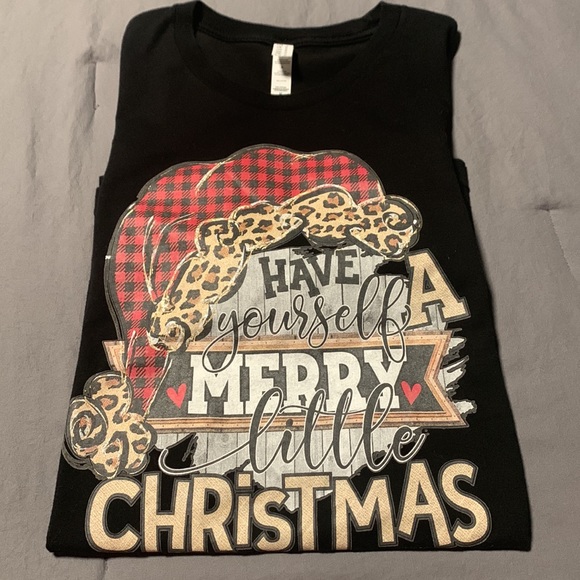 Bella Canvas Christmas Tee (Santa), EUC, Size Medium - Picture 7 of 7